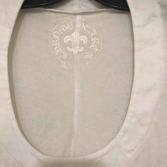 Authentic Chrome hearts scoop neck shirt - Picture 8 of 16